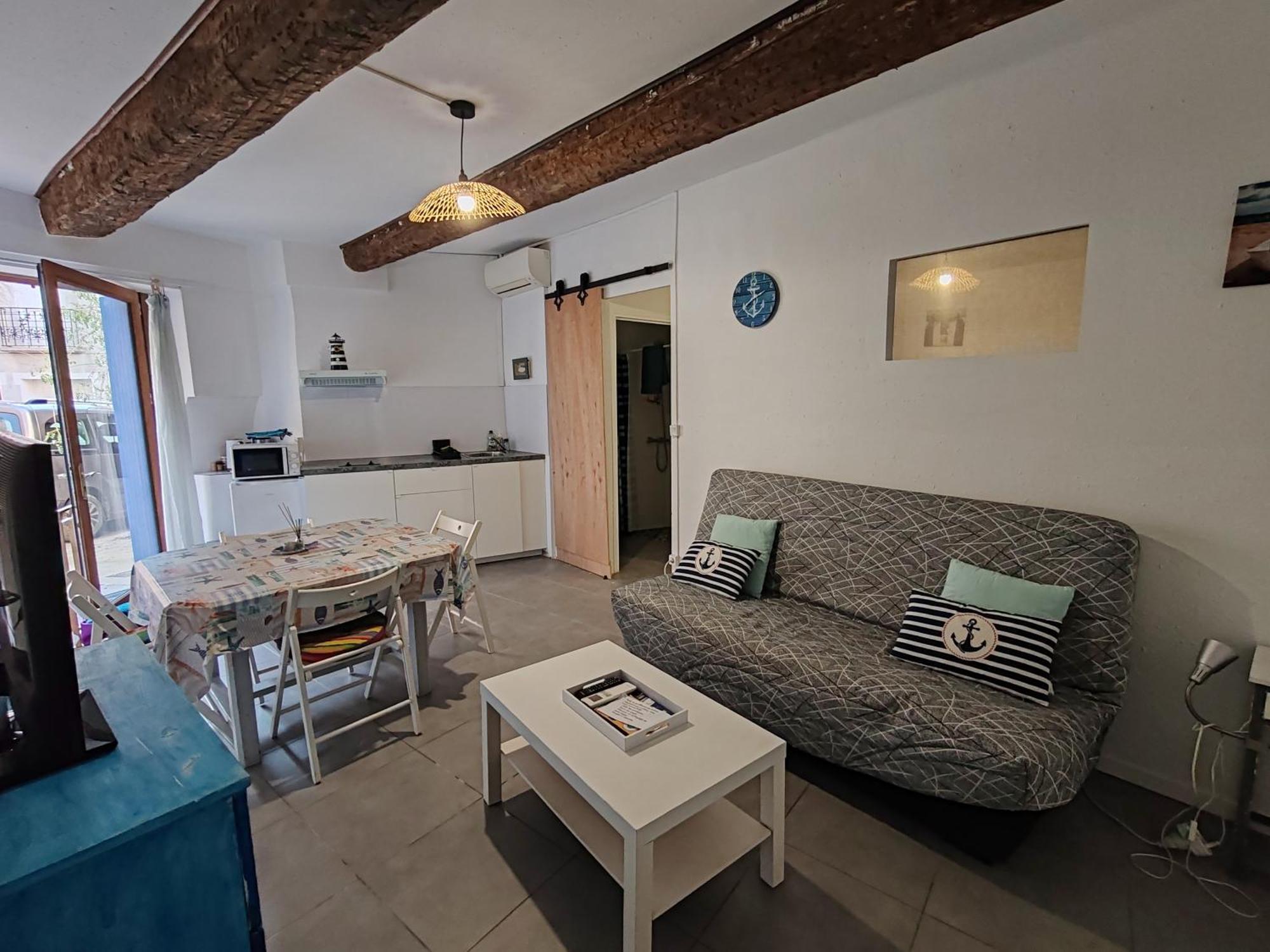 Appartamento Joli T2 Ambiance Nautique Climatise Et Bien Situe Marseillan  Esterno foto